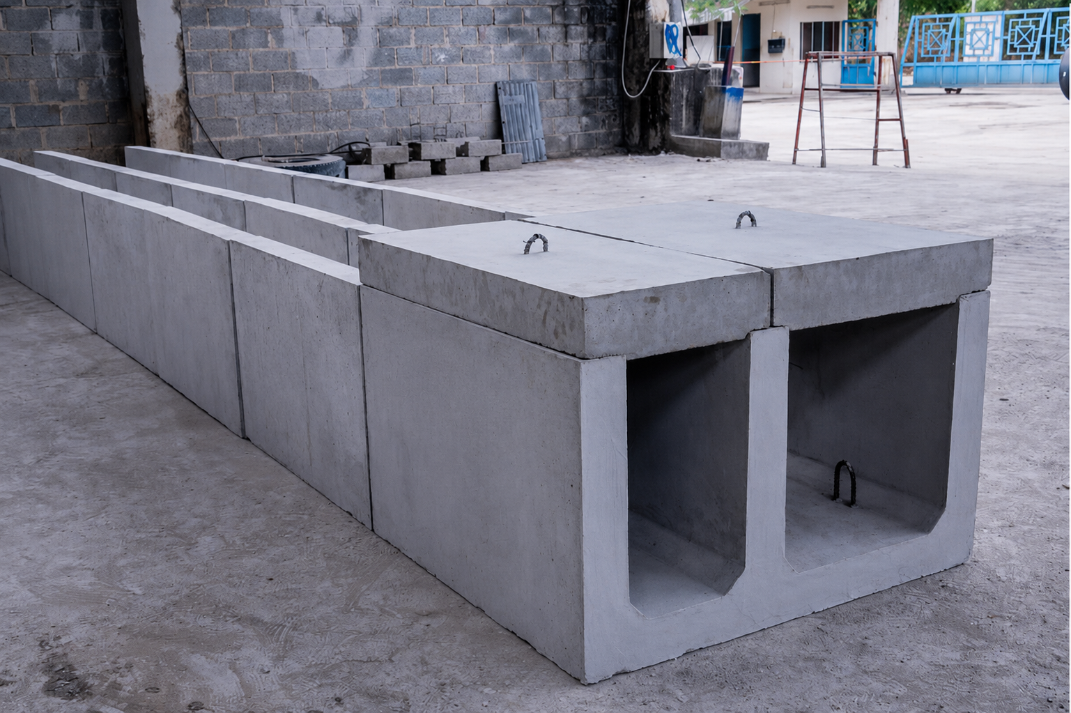 Hào kỹ thuật bê tông cho hạ tầng đô thị